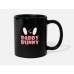 Mens Daddy Bunny Ears Easter Black Mugs